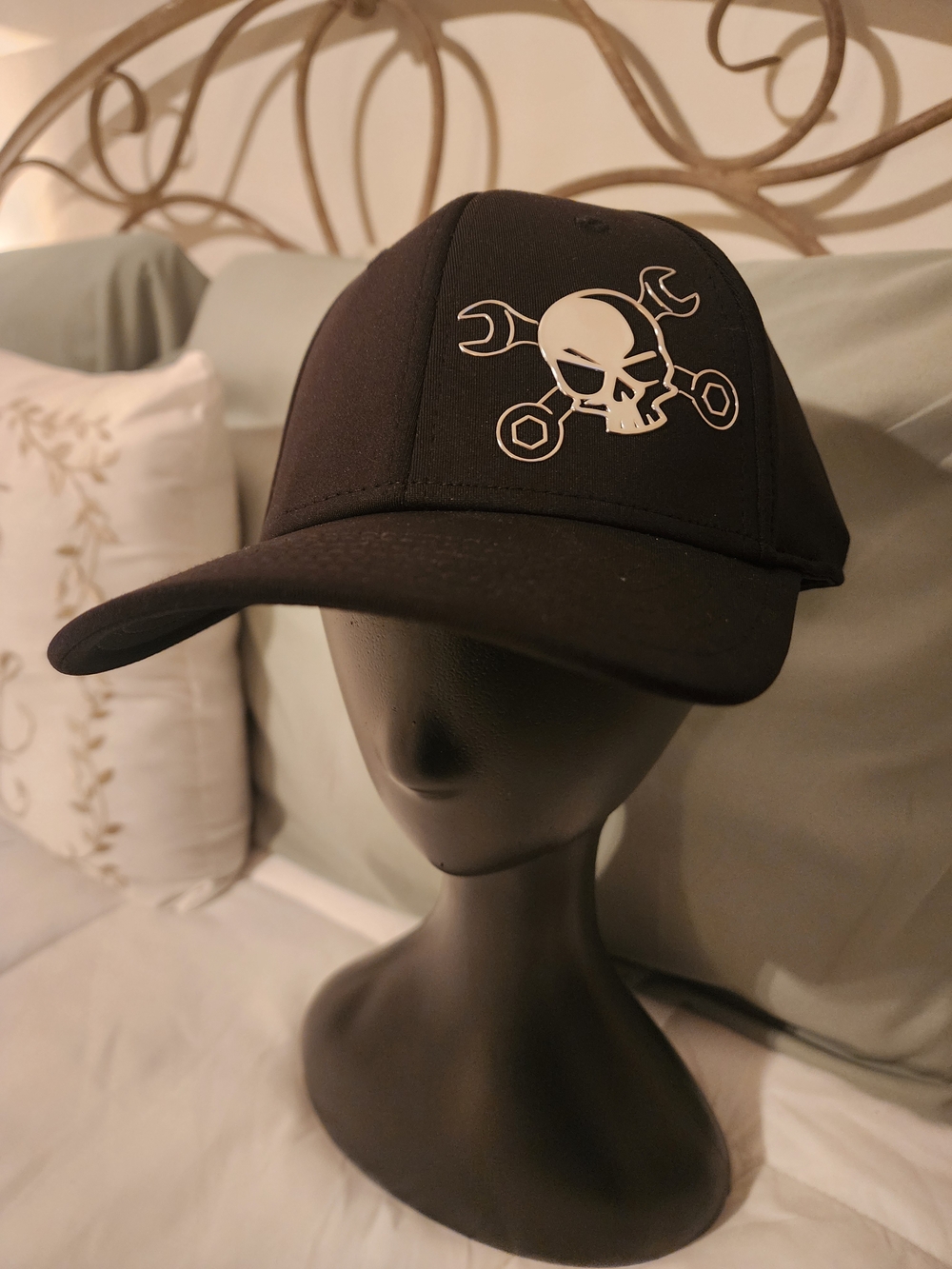 Official GM's Mr. Crosswrench Silver Logo Cap